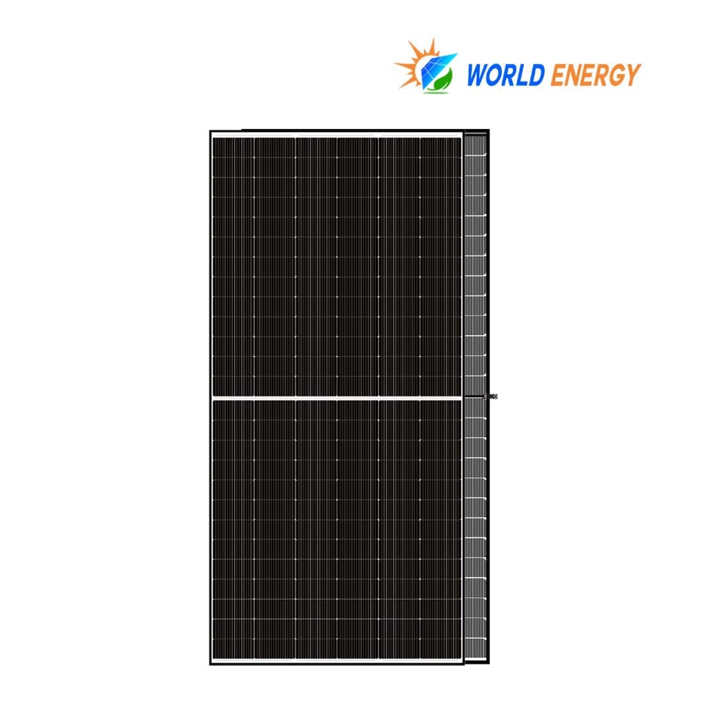 Tấm pin năng lượng mặt trời World Energy công suất 630WP giá tốt