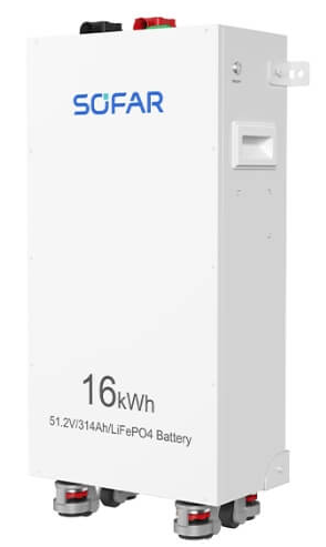Pin lưu trữ thương hiệu Sofar model SF-16KWH-L1 314Ah giá tốt